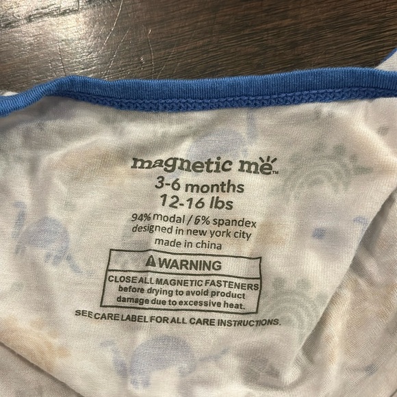 Magnetic me footie pajama - Picture 3 of 3